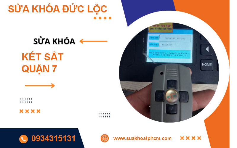 Dịch Vụ Sửa Khóa Két Sắt Tại Quận 7 Uy Tín, Chuyên Nghiệp